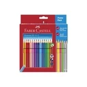 Faber-Castell Promoset Ξυλομπογιά Grip Junior 120519