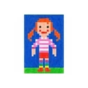 FABER-CASTELL Pixel-it Colouring Book with 32 Motifs