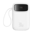 Power Bank Baseus QPow 2 10000mAh 30W (White)