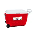 CAMPCOOL Portable Ice Cooler 50L with Wheels & Transport Handles