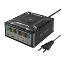 Ασύρματος Φορτιστής Blitzwolf BW-S28 260W, 2xUSB-A, 3xUSB-C, 15W (Black)