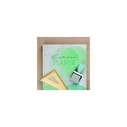 Trodat Creative Mini 1129 School Planner Pastel Blue + 3-Color Ink Pad