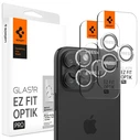 Spigen Optik.tr ez Fit Camera Protector Apple iPhone 14 Pro / 14 Pro Max / 15 Pro / 15 Pro Max / 16 Pro / 16 Pro Max / 17 Pro / 17 Pro Max Crystal Clear [2 PACK]
