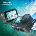pigen Glas.TR Slim + Film Gopro Hero 9 / 10 / 11 / 12 Clear [2 PACK]