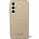 Guess GUHCS24MHGGSHD Samsung Galaxy S24+ Plus hardcase Glitter Script gold