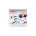 Trodat ID Protector+ Data Protection Roller Stamp Set incl. Ink Refills