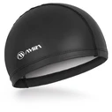 Σκουφάκι Κολύμβησης Amila Fabric Silicone Μαύρο