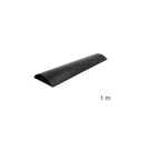 DELOCK Καλωδιοκανάλι αυτοκόλλητο 119 x 26 mm, 1 m, Μαύρο