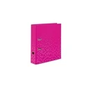 HERMA A4 Folder Set - 5 Pieces, 7 cm Spine, Glossy Colored Ring Binders