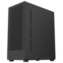 FSP / Fortron M221-BA Gaming Mid Tower PC Case with Side Window and ARGB Lighting, Black