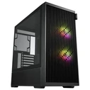 FSP/Fortron M330-BA Gaming Midi Tower Κουτί Υπολογιστή με Πλαϊνό Παράθυρο Μαύρο