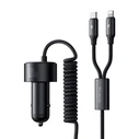 Φορτιστής Αυτοκινήτου Mcdodo CC-0370 USB-C, Lightning, 120W, retractable cables