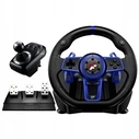 FlashFire Suzuka F111 Gaming Τιμόνι (Black/Blue) για PS5, PS4, PS3, PC, Nintendo Switch, Xbox