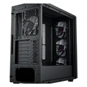 Cooler Master MasterBox 600 ARGB Gaming Midi Tower PC Case Black with Side Window and ARGB Lighting