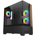 Cooler Master Elite 690 Gaming Midi Tower - Κουτί Υπολογιστή Μαύρο με Πλαϊνό Παράθυρο & ARGB