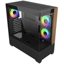 Cooler Master Elite 690 Gaming Midi Tower - Κουτί Υπολογιστή Μαύρο με Πλαϊνό Παράθυρο & ARGB