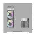 Darkflash FT350 Gaming Mini Tower Κουτί Υπολογιστή με Πλαϊνό Παράθυρο και RGB Φωτισμό Λευκό