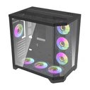 Darkflash FT418 Pro Gaming Midi Tower Κουτί Υπολογιστή με RGB Φωτισμό - Μαύρο