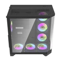 Darkflash FT418 Pro Gaming Midi Tower Κουτί Υπολογιστή με RGB Φωτισμό - Μαύρο