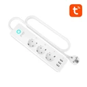 Gosund P1 Plus Smart Πολύπριζο Ασφαλείας 3 Θέσεων με 3 USB-A, Διακόπτη και Καλώδιο 1.5m