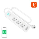 Gosund P1 Plus Smart Πολύπριζο Ασφαλείας 3 Θέσεων με 3 USB-A, Διακόπτη και Καλώδιο 1.5m