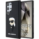 Karl Lagerfeld KLHCS24L3DRKINK Samsung Galaxy S24 Ultra hardcase 3D Rubber Ikonik black
