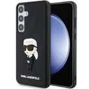 Karl Lagerfeld KLHCS24M3DRKINK Samsung Galaxy S24+ Plus hardcase 3D Rubber Ikonik black