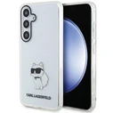 Karl Lagerfeld KLHCS24SHNCHTCT Samsung Galaxy S24 hardcase IML Choupette transparent