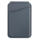 UNIQ Coehl Esme MagSafe magnetic wallet with mirror and stand sapphire blue
