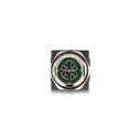 DELOCK M12 Adapter X-coded 8 Pin Female (Buchse) to RJ45 Female straight (MPN 60064)