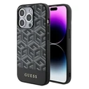 Guess GUHMP15XHGCFSEK Apple iPhone 15 Pro Max hardcase GCube Stripes MagSafe black