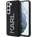 Karl Lagerfeld KLHCS23S3DMBKCK Samsung Galaxy S23 hardcase 3D Rubber Glitter Logo black