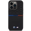 BMW BMHMP15L22SMPK Apple iPhone 15 Pro hardcase M Silicone Pattern MagSafe black