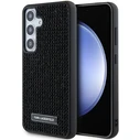 Karl Lagerfeld KLHCS24MHDSPRK Samsung Galaxy S24+ Plus hardcase Rhinestone Metal Logo black