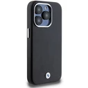 BMW BMHMP15L23PUFWK Apple iPhone 15 Pro Signature Wrapped Metal MagSafe black