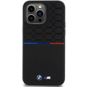 BMW BMHMP15X22SMPK Apple iPhone 15 Pro Max hardcase M Silicone Pattern MagSafe black