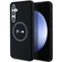 BMW BMHMS24M23SROK Samsung Galaxy S24+ Plus hardcase M Silicone Printed Ring MagSafe black