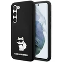 Karl Lagerfeld KLHCS24SSNCHBCK Samsung Galaxy S24 hardcase Silicone Choupette black