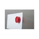 MAUL Industrial magnets Ø29 mm, 10 pieces, red