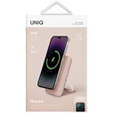 UNIQ Hoveo 5000mAh USB-C 20W PD Fast charge Wireless Magnetic blush pink