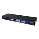 Network Switch 24+4P Allnet ALL-SG8428M M