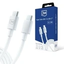 3MK cable Hyper USB-C / USB-C 100W 1.2m white