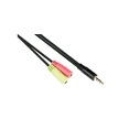 Good Connections Headsetadapter 3,5mm OMTP (Προσαρμογέας 2x 3,5mm TRS σε 1x 3,5mm TRRS)