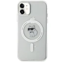 Karl Lagerfeld KLHMN61HFCCNOT Apple iPhone XR / 11 hardcase IML Choupette MagSafe transparent