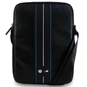BMW BMTB8COMSCAKL 8" Carbon Blue Stripes black