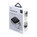 UNIQ Valencia Case Apple Watch 4/5/6/7/SE/8/9 40/41MM silver/titanium silver