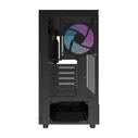 Darkflash DPX90 Gaming Midi Tower PC Case with Side Window Black