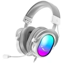 Ακουστικά στούντιο υπερ-αυτιά Fifine H16W 7.1 White RGB