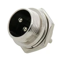DM-766 CB 2PIN Microphone Plug Male Chassis - XTREME
