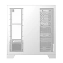 Darkflash DY450 Gaming Midi Tower - Κουτί Υπολογιστή με Πλαϊνό Παράθυρο, Λευκό